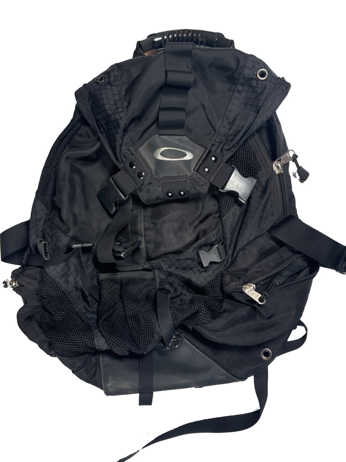 Oakley Software Black Icon Backpack Rucksack Tactical Tech Vintage Y2K Rare