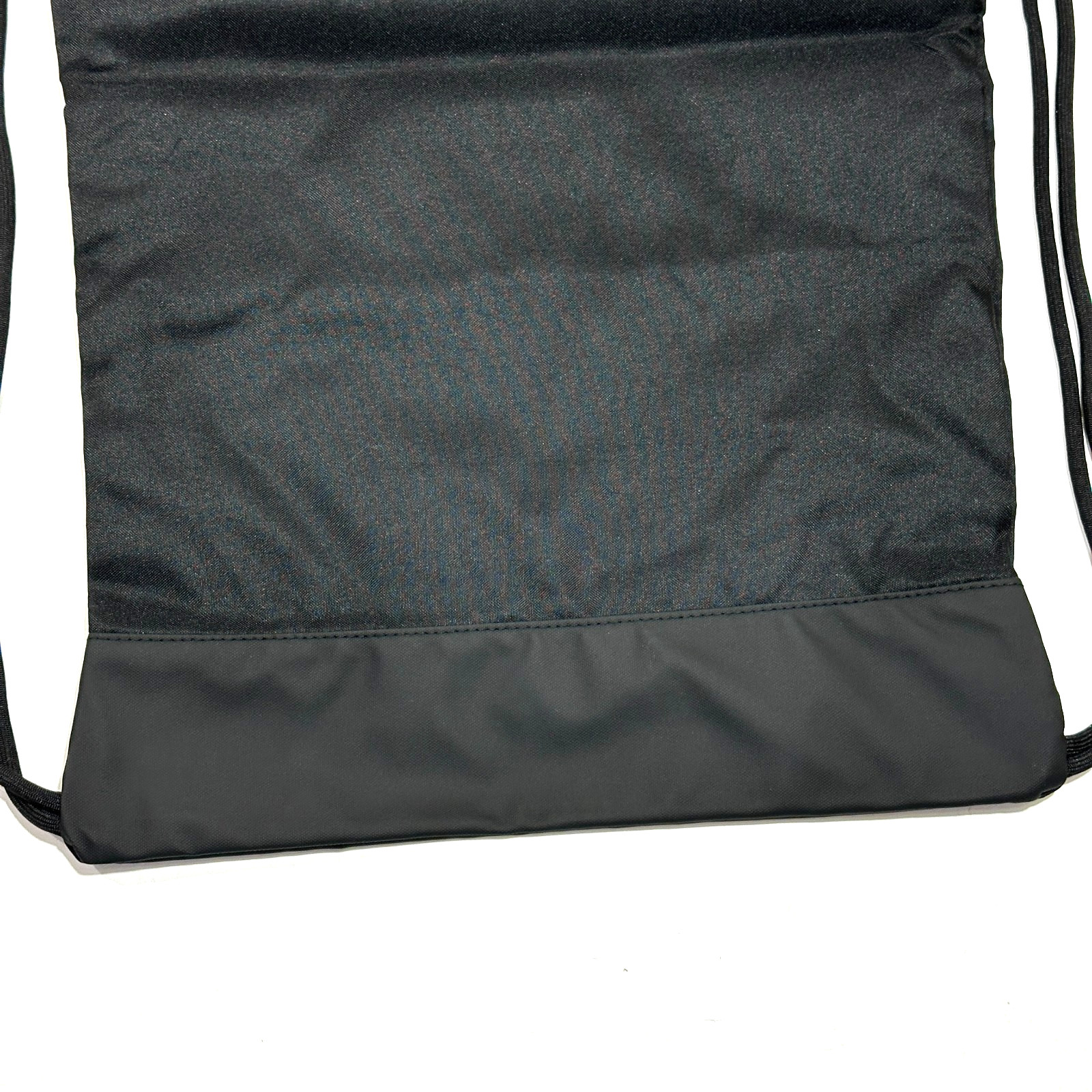Nike Air Jordan Jumpman Drawstring Gym Sack Backpack Black Zip Pocket Youth OS