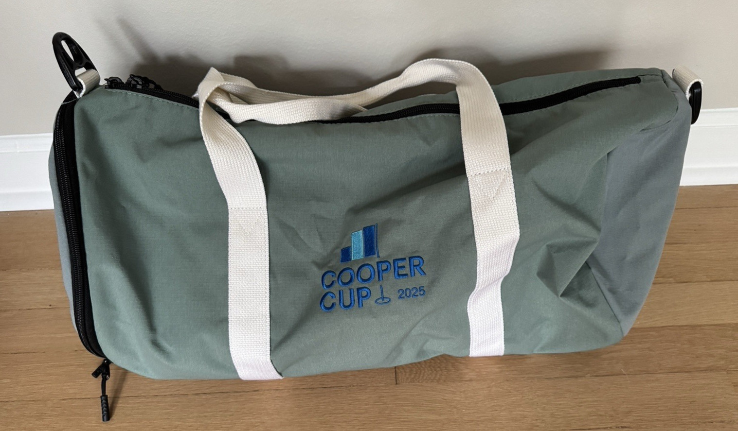 Jones Sports Co. Duffle Bag 1971 Green Cooper Cup 2025 Embroidery NWT
