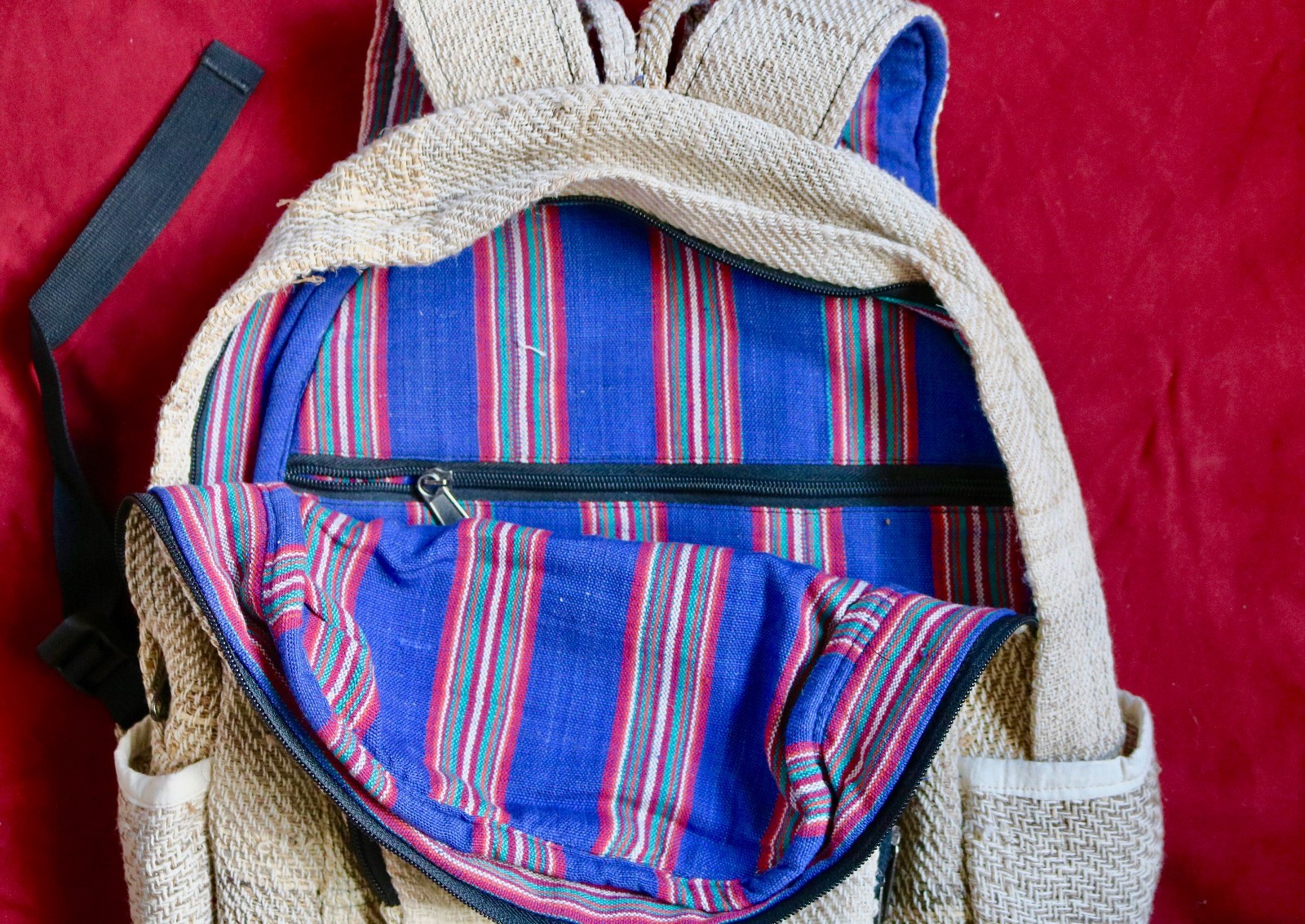 Handmade Hemp Backpack (FREE SHIPPING)