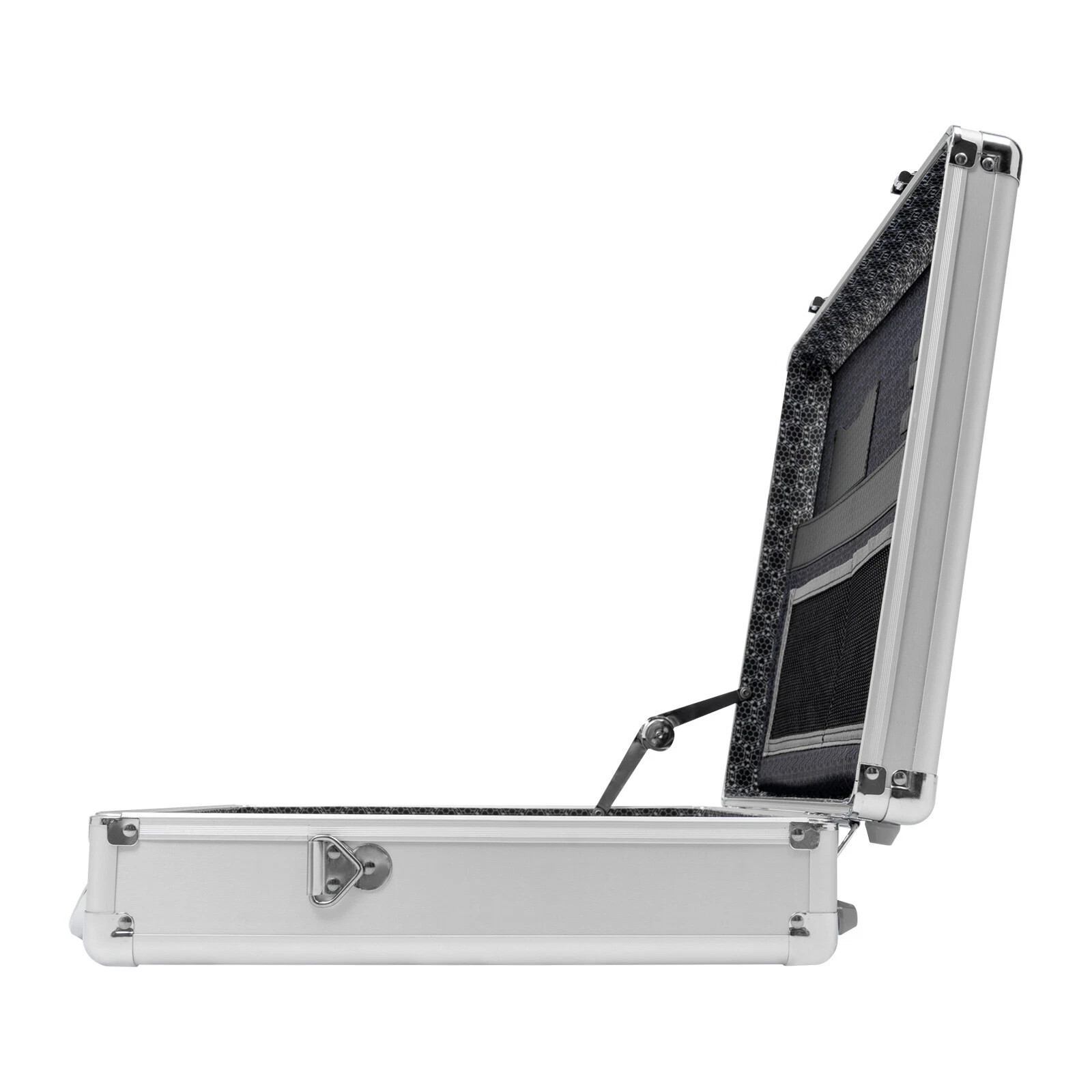 Aluminum Hard Case Big Capacity With Combination Lock Briefcase With Pocket