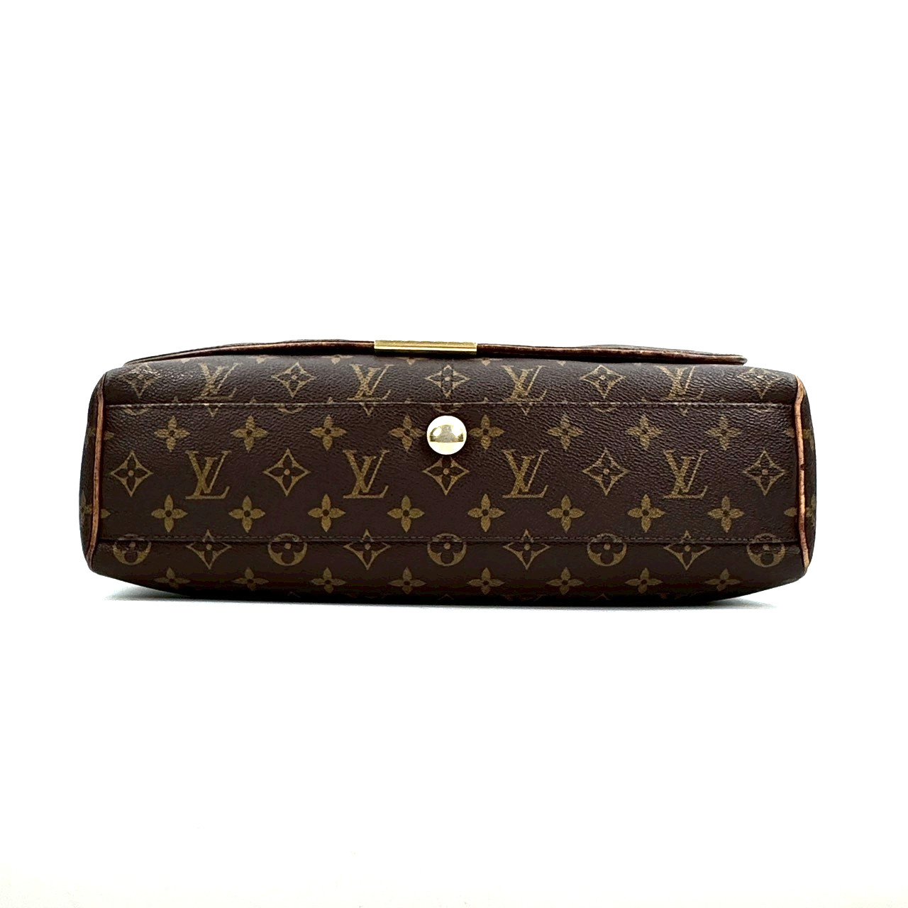 LOUIS VUITTON Abbesses Messenger Shoulder Bag Monogram SP1021 Leather Used