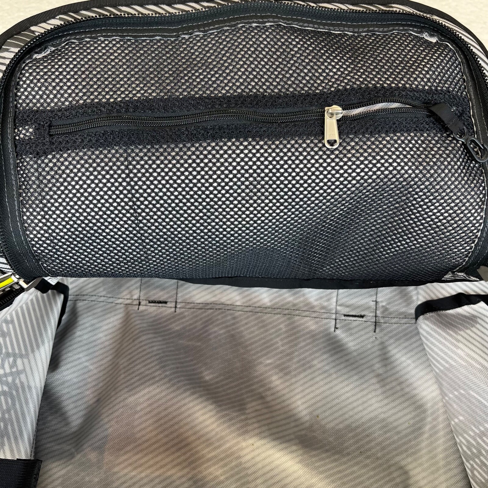 The North Face Duffel Backpack Bag Base Camp Rare Camo Grey Black Med. H2O Res