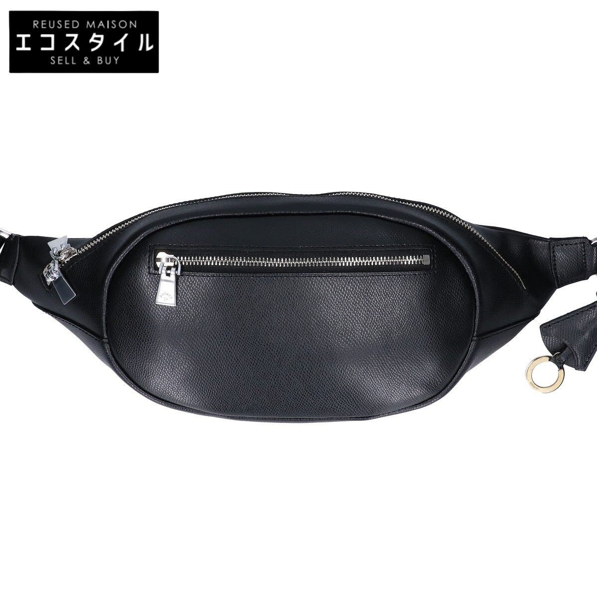 aniary Black Film Leather Bag Pre-owned No Accessories
