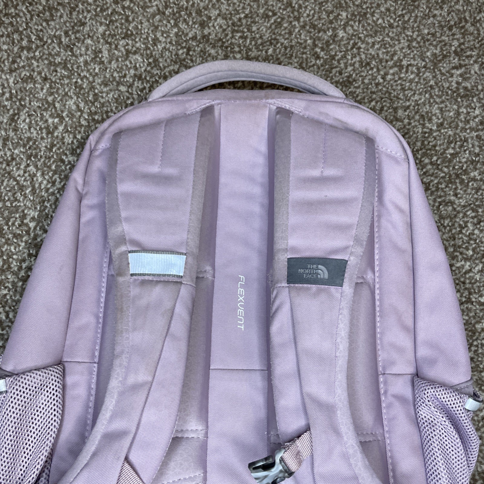 The North Face Jester Backpack Laptop Carrier Overnight Travel Book Bag Purple