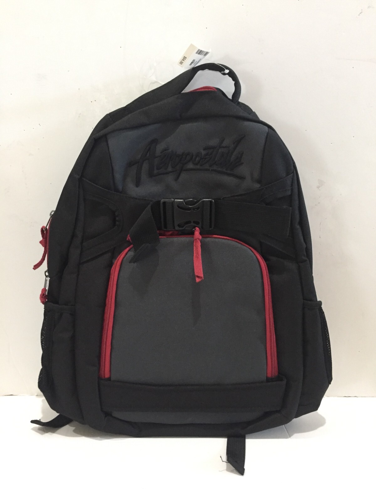 Aeropostale Men Backpack Black Gray