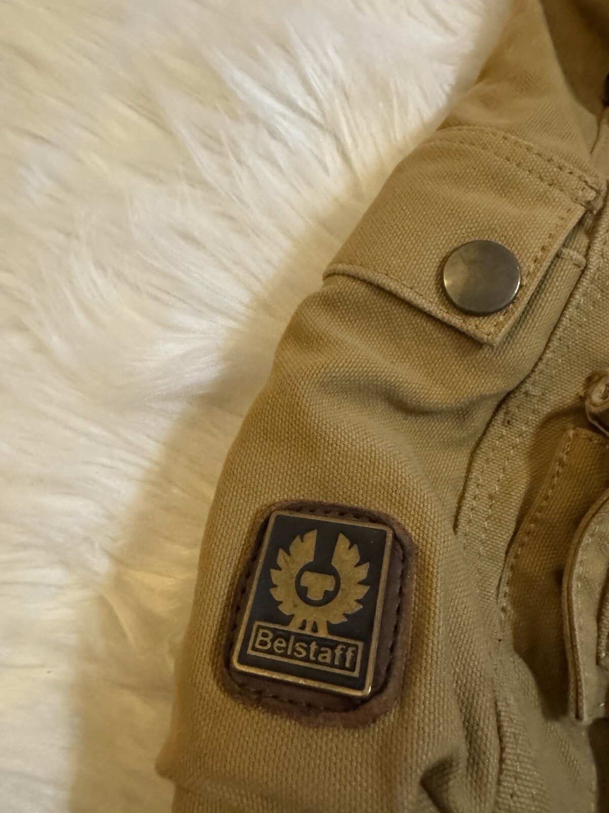 Belstaff Double Sized Backpack Messenger Bag Panama