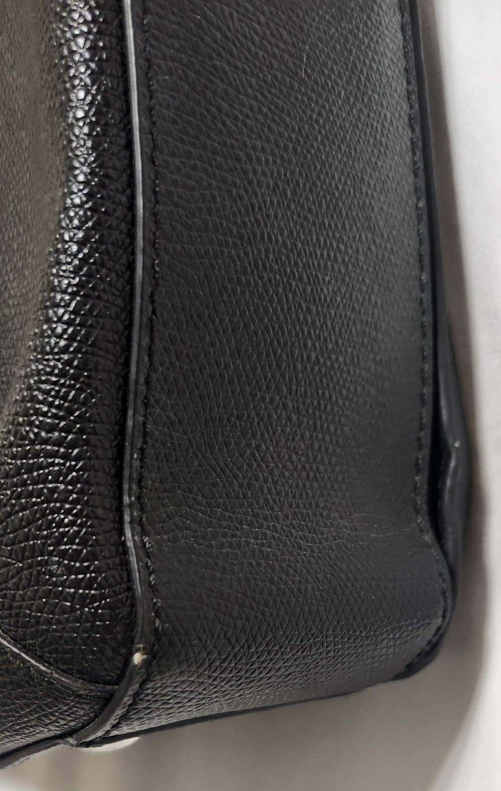 TUMI 79391D Sinclair “Nina” Saffiano Commuter Briefcase Business Black Leather