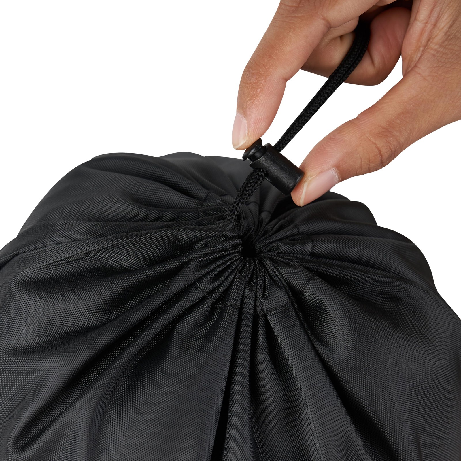 Drawstring Bag with Toggle – Nylon Cinch and Ditty Pouch – Six Pack